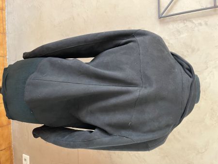 Veste noire style daim Taille 38 Mélany