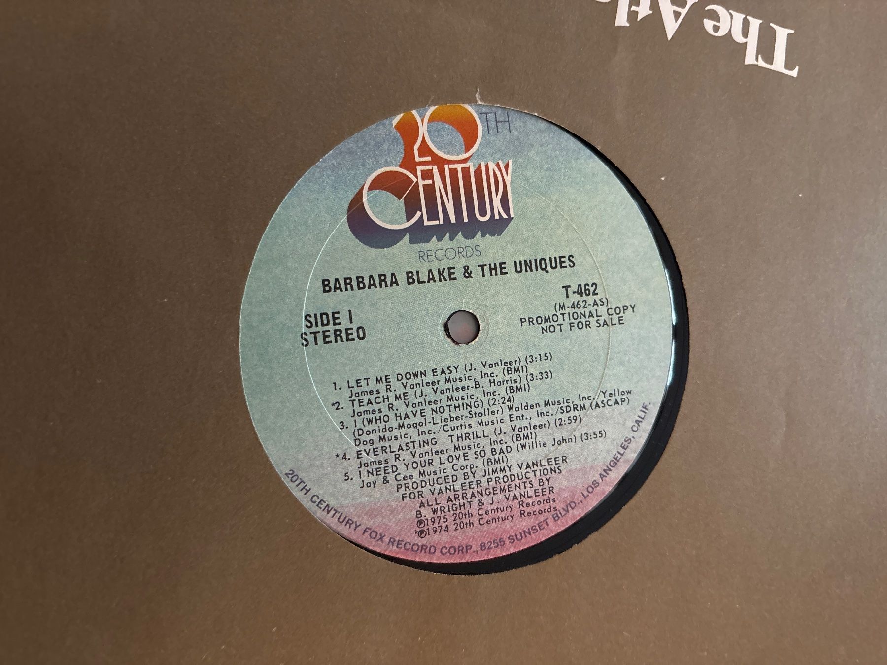 Schallplatten: S1413 Barbara Blake & The Uniques Vinyl – Gebraucht aus Frutigen von Philippe_jsp 2