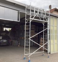 Rollgerüst -Fahrgerüst Arbeitshöhe 5.20m -Ausbau möglich*