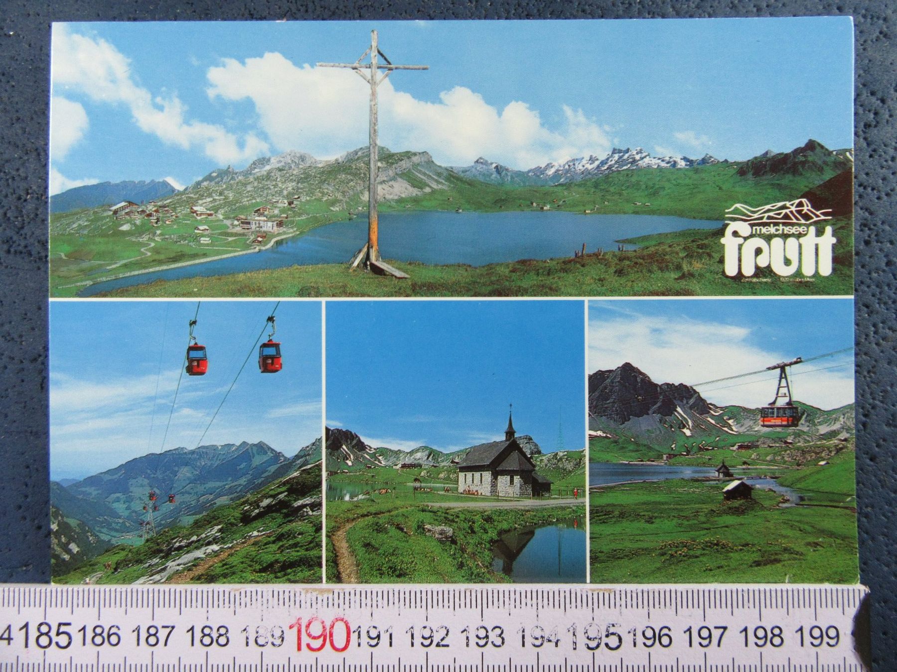 Cartoline postali: MELCSEE-FRUTT LUFTSEILBAHNEN ONW AK – Usato da Ettingen venduto da Hausi4711
