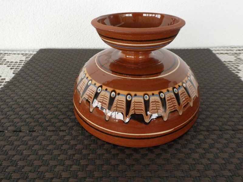 Geschirrsets: Bowle Set Keramik 7-teilig aus Ungarn – Gebraucht aus Basel von Robyn 2