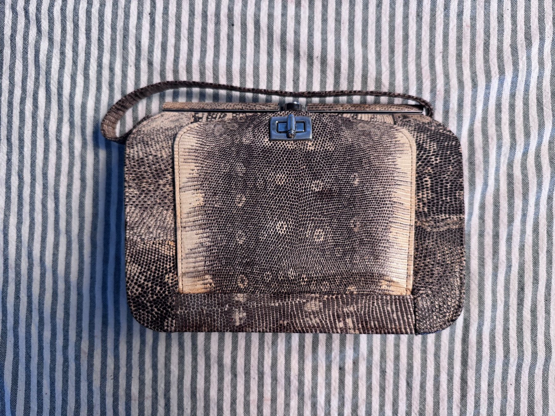 Borse da donna: Vintage Schlangenleder Tasche – Usato da Kriens venduto da saintstone