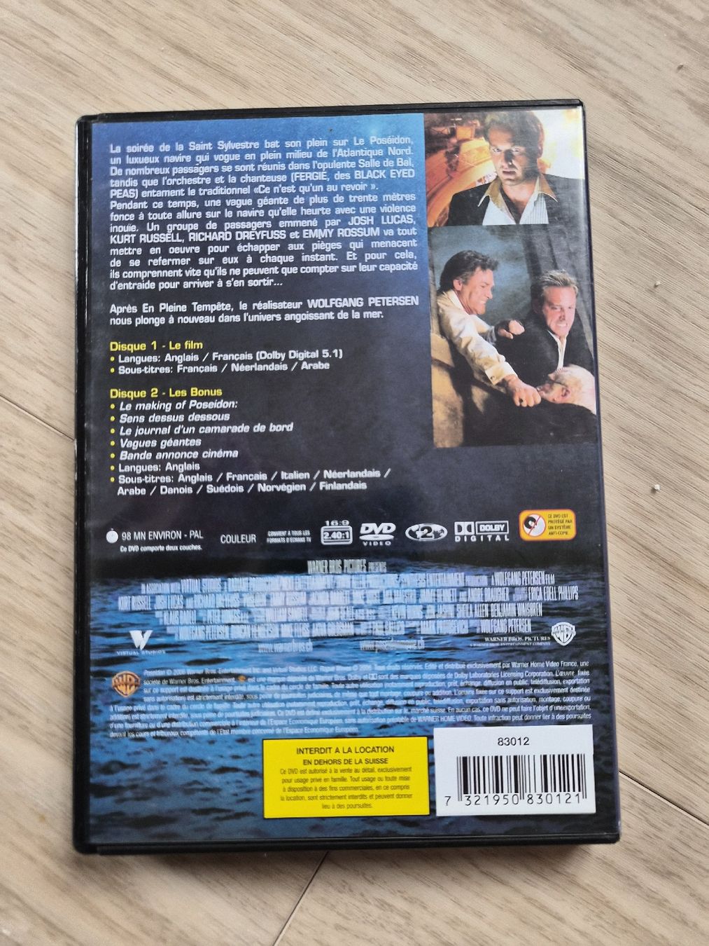 Tutti i DVDs: DVD Poseidon - Edition Spéciale 2 Disques – Usato da La Joux FR venduto da car_ck96 2