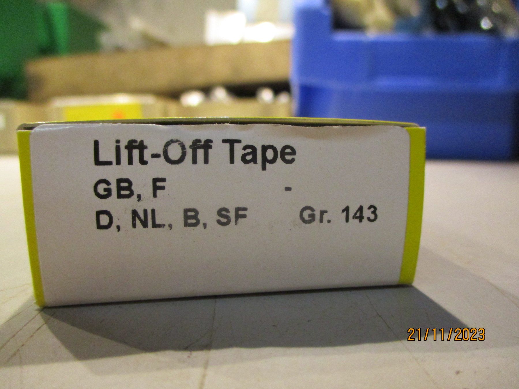 Druckerpatronen & Toner: KEY-MAX LIFTOFF TAPE / 4ER SET – Neu und originalverpackt aus Langnau i. E. von Superseven69 5