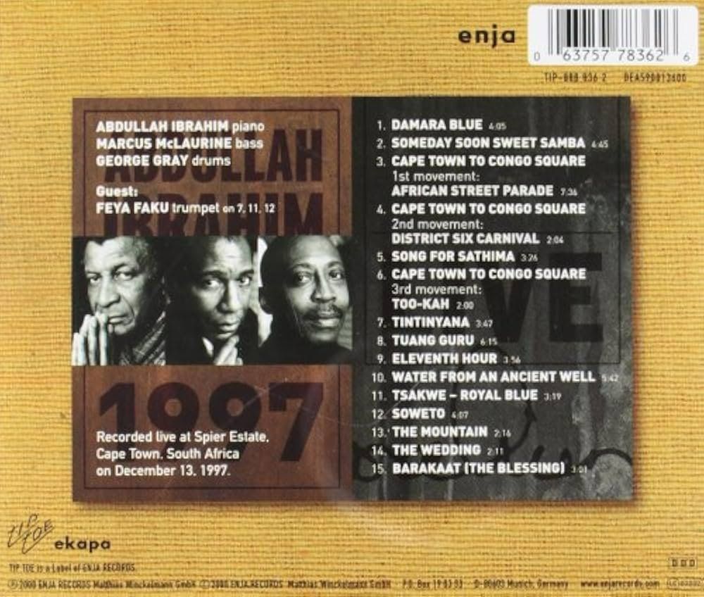 CD: Ibrahim Abdullah - Cape Town Revisited - Jazz CD 1977 – Nuovo (secondo la descrizione) da Bern venduto da Uli_10_11 1