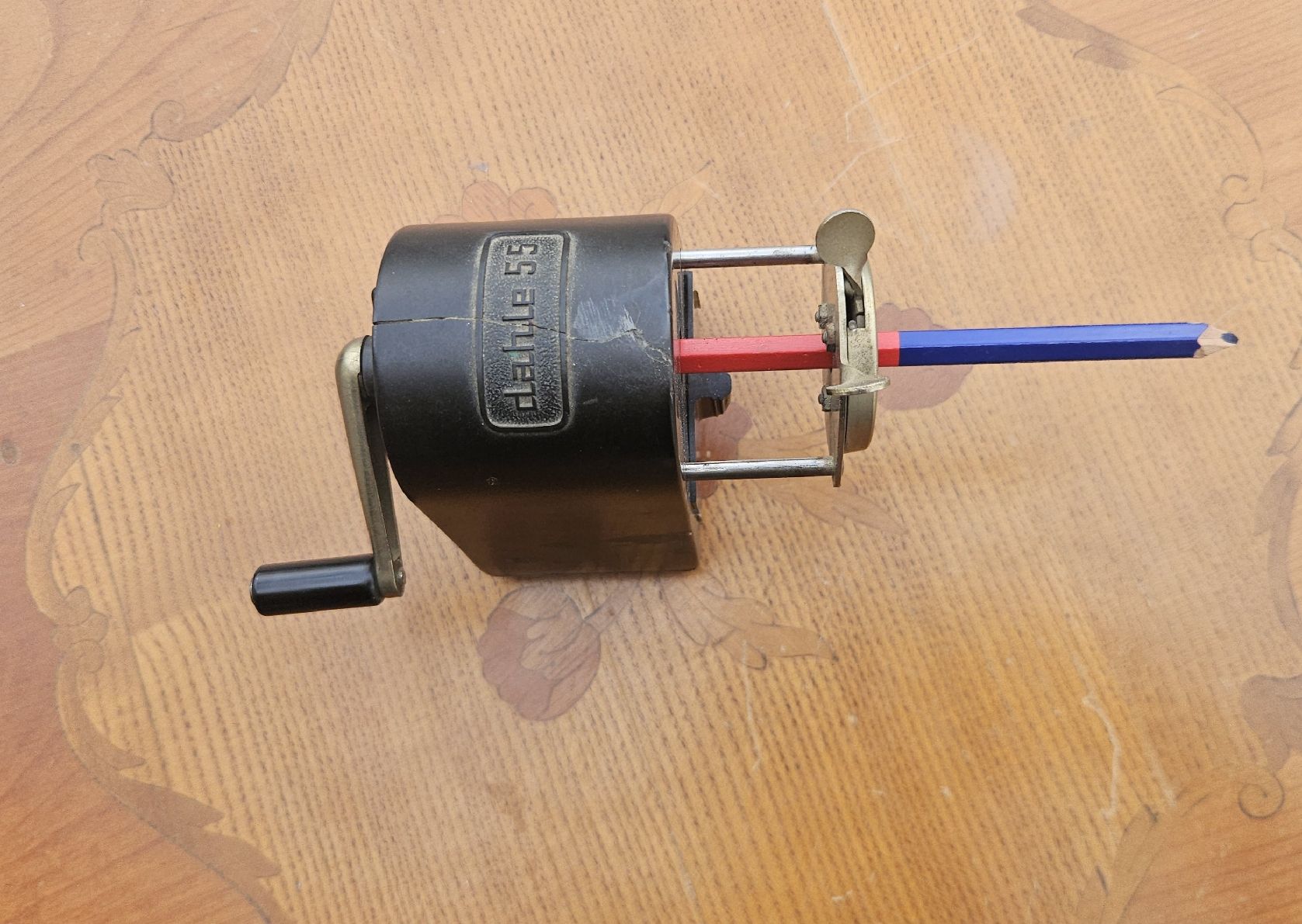 Temperini: Taille-crayon Dahle 55 noir bakélite – Usato da La Chaux-de-Fonds venduto da exup-51 1