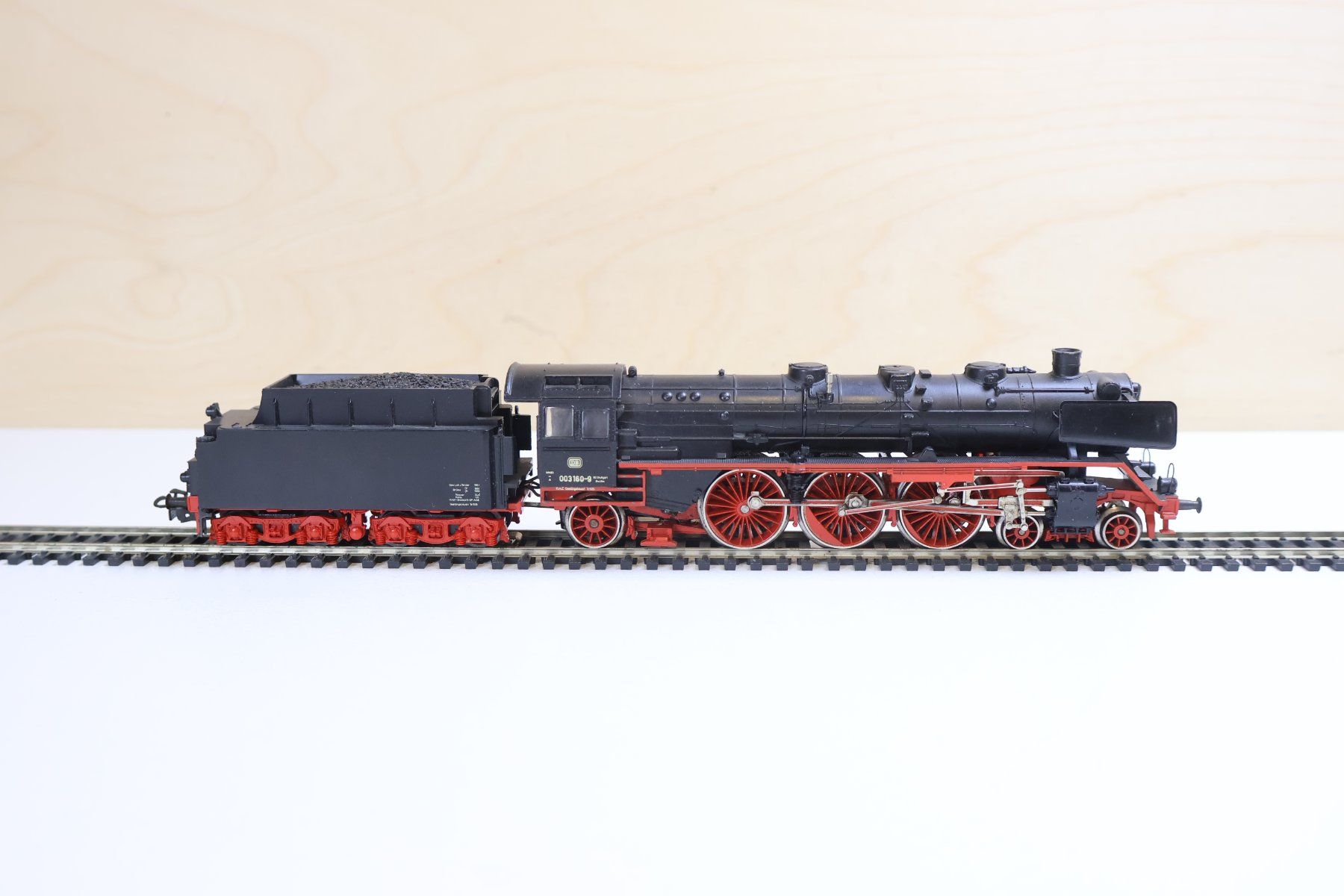 Märklin Modellini di ferrovie: Märklin grosse DB Dampflok BR 003 - H0 – Difettoso da Winterthur venduto da Monstera 5