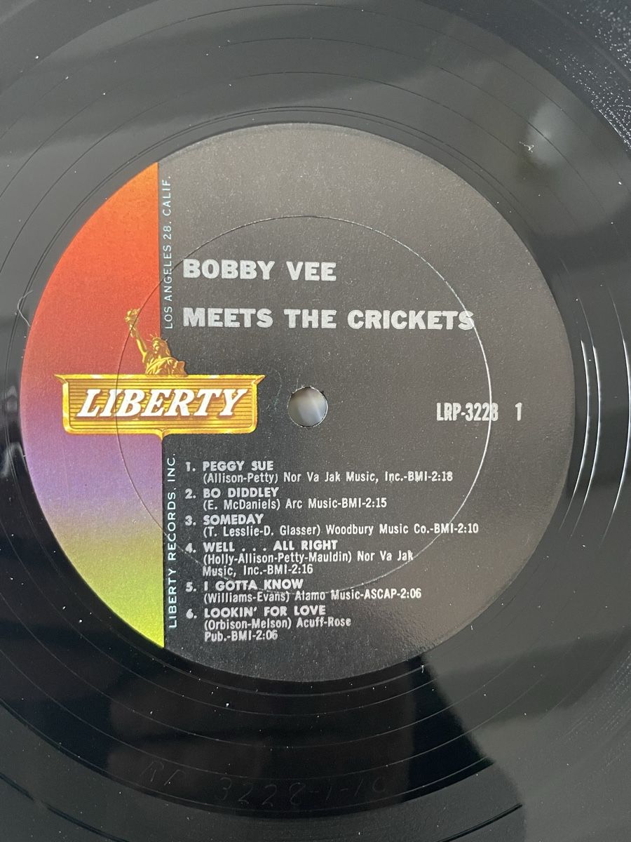 Dischi in vinile: Bobby Vee - meets the Crickets - Vinyl LP – Usato da Olten venduto da Bluespapst 3