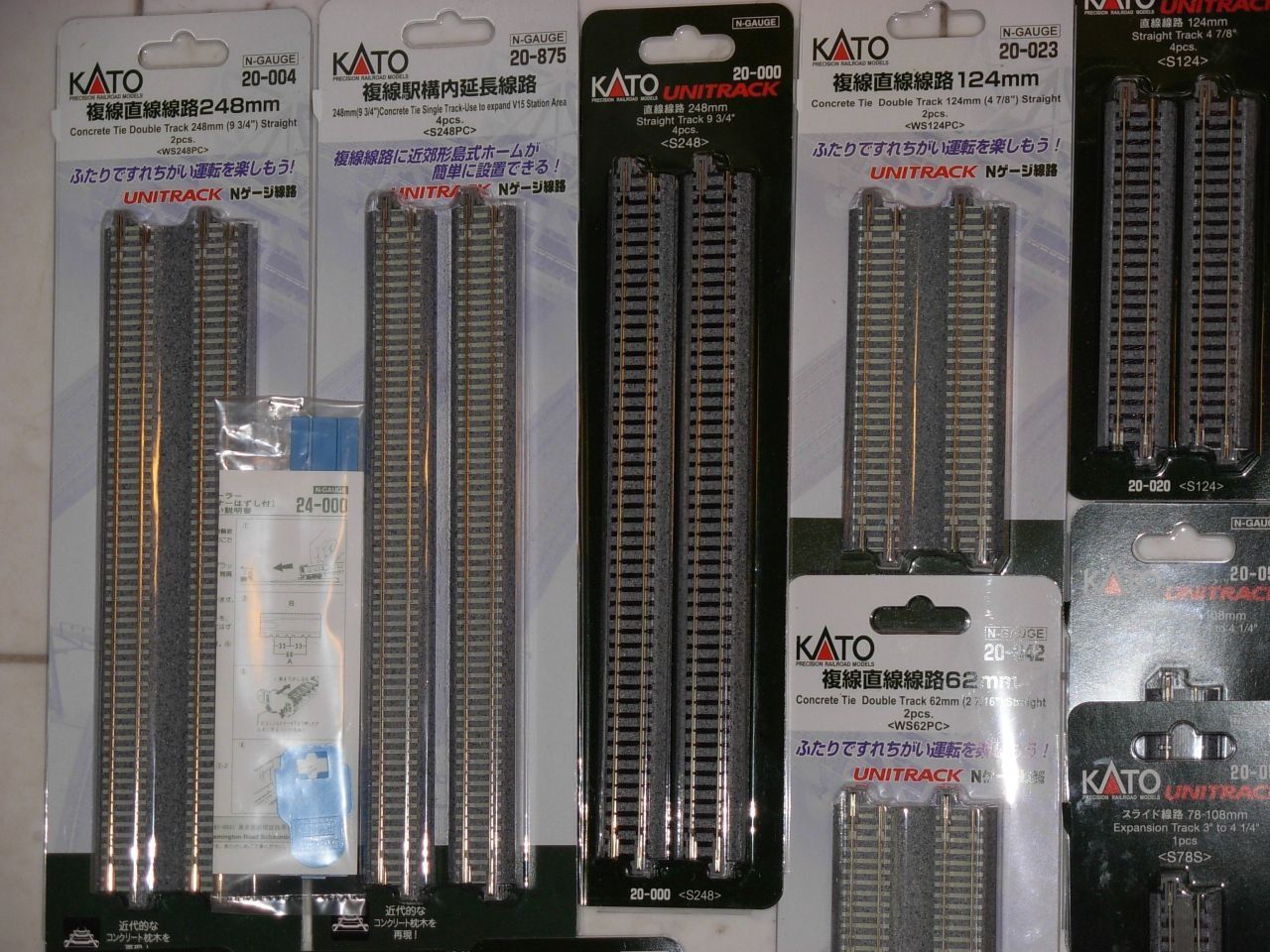 Kato Modellini di ferrovie: N: Katogleise 60-teilig – Nuovo (secondo la descrizione) da Oberrieden venduto da Hobbyschiff 3