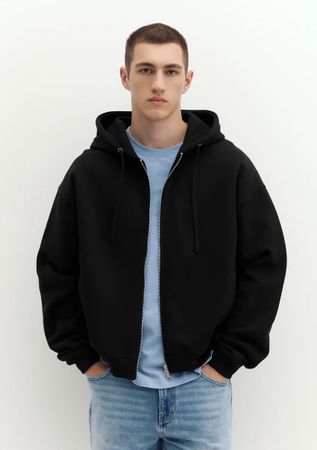 Kapuzenjacke Pull&Bear schwarz Grösse M Neuwertig!