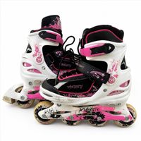 Victory Inlineskates Gr. 34–37 verstellbar inkl. Schoner-Set