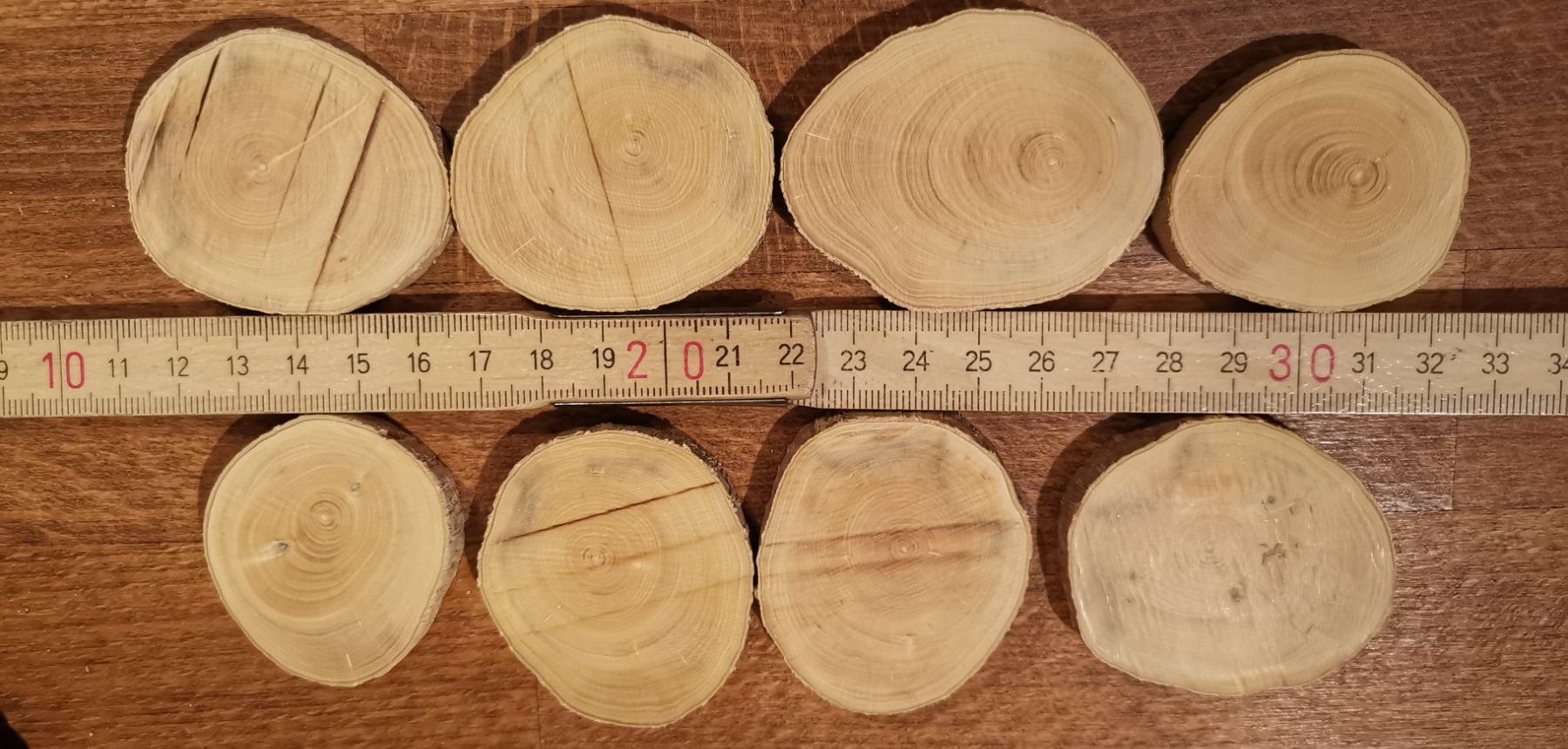 Articoli in legno: Buchsbaum Rondellen – Nuovo (secondo la descrizione) da Suhr venduto da Alan75 1