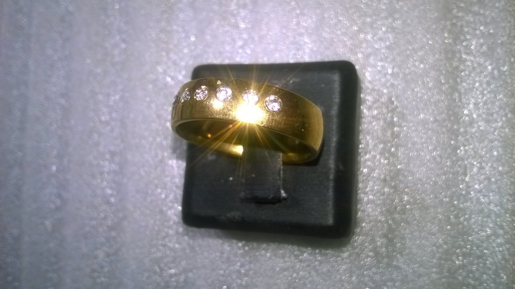 Anelli: RING EDELSTHAL,,VERGOLDET MIT ECHT KRISTALL – Nuovo (secondo la descrizione) da Basel venduto da bijoutrie_4 3