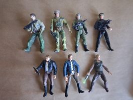 7 Star Wars Kenner/Asbro china Soldaten/Piloten.Ab 1.-