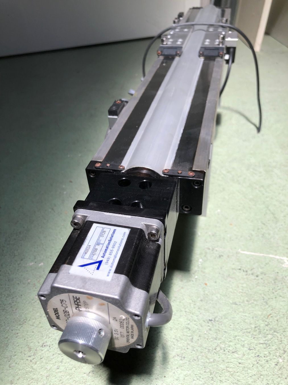 Motoren: Linearantrieb mit Schrittmotor 46,5cm – Gebraucht aus Hinterkappelen von atomschnee