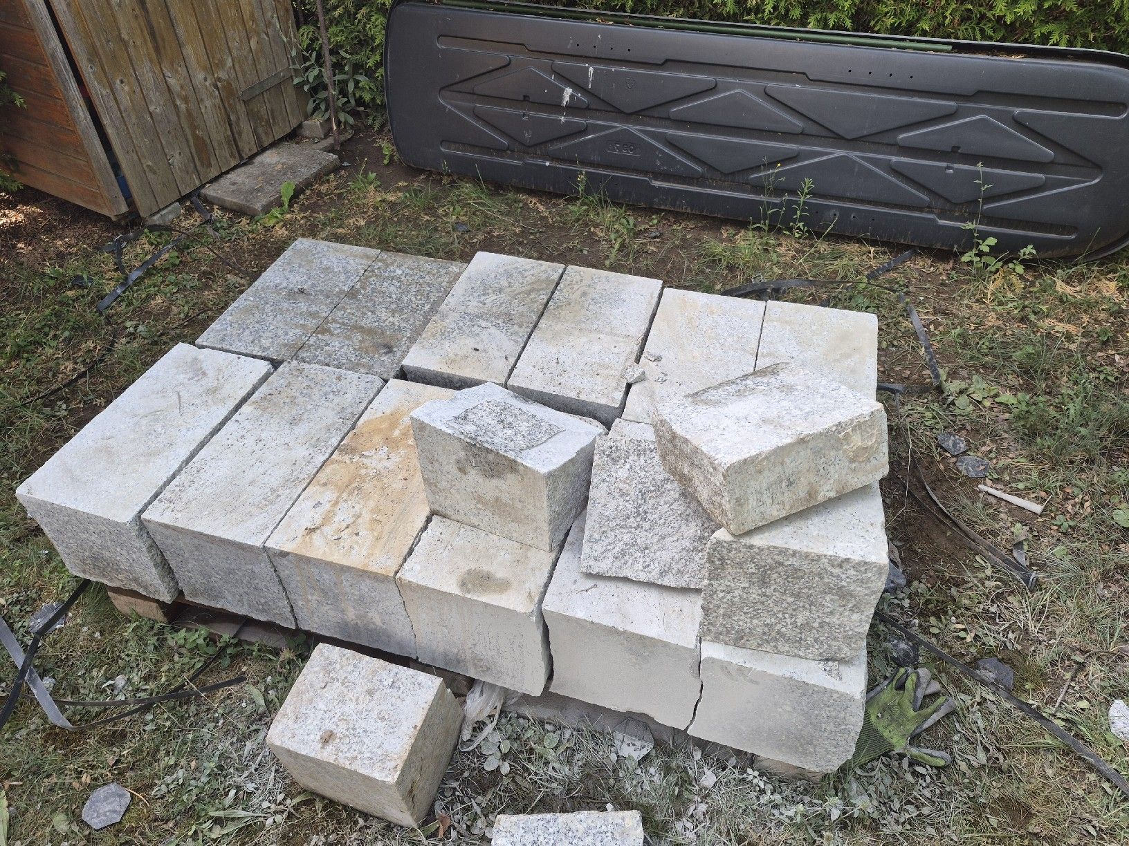Pietre & tegole: Granit Stein 20x20x40 – Nuovo (secondo la descrizione) da Killwangen venduto da bes_5rqj 1