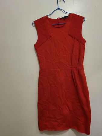 Robe rouge Maje laine  - Taille 1 - Élégante et stylée!