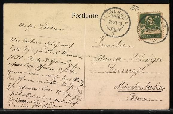 Cartoline postali: AK Kernenried, Teilansicht, Panorama – Usato da Berlin venduto da bartko-reher 1