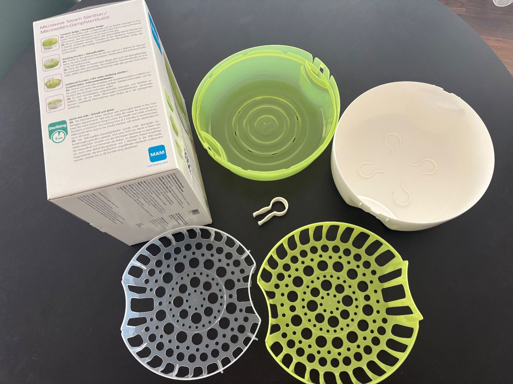 Mam Repas pour bébés: MAM Mikrowellen-Dampfsterilisator – D'occasion à Wohlen AG par kissne4 6