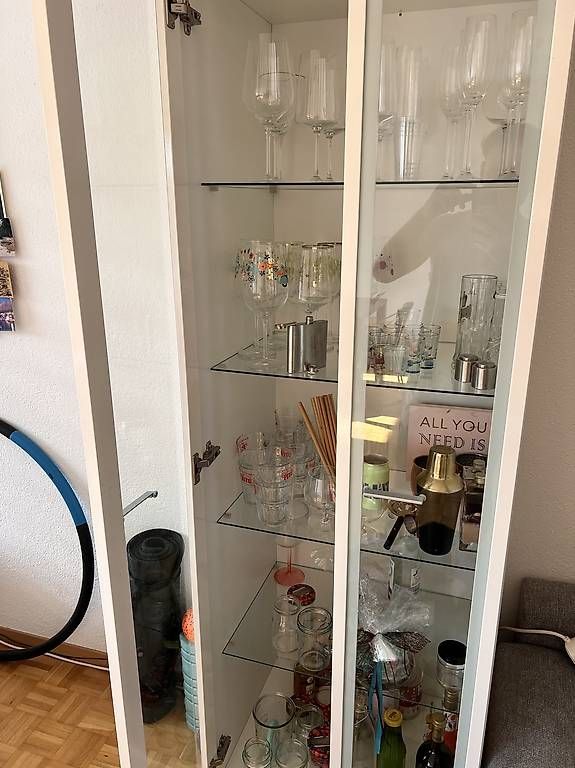 Vitrines: Glasvitrine weiss  – D'occasion à Zürich par max_j8tw 3