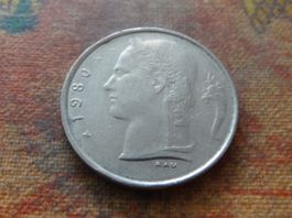 BELGIQUE  1  Franc  1980