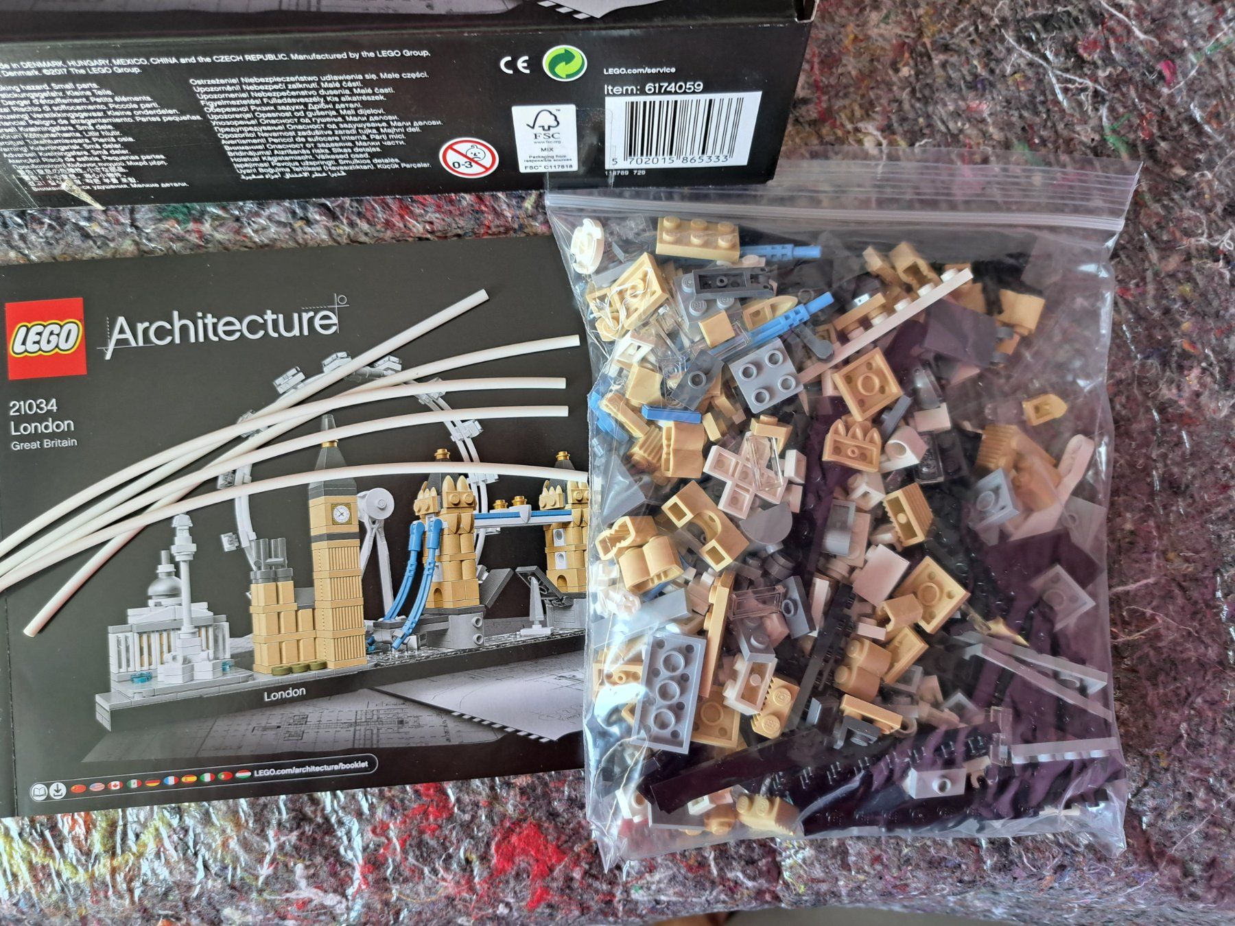 Lego Kit di costruzioni: Lego Arcitecture – Nuovo (secondo la descrizione) da Heimberg venduto da Te23BLS 1