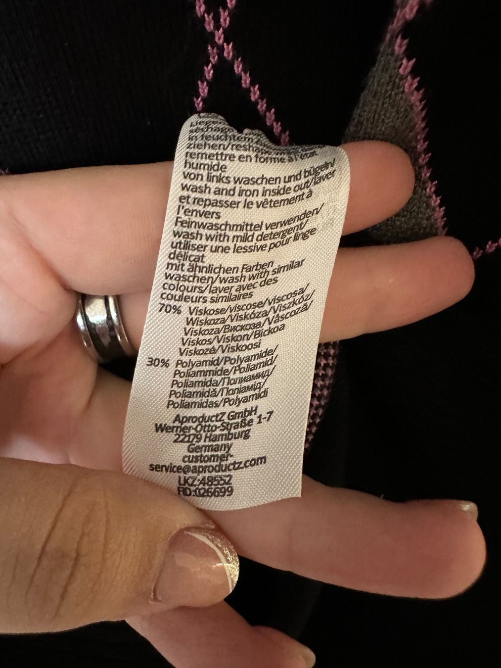 Maglioni & Felpe: Melrose Strickpullover, Argyle-Muster, Gr. 38 – Usato da Schaan venduto da Hermine2018 3