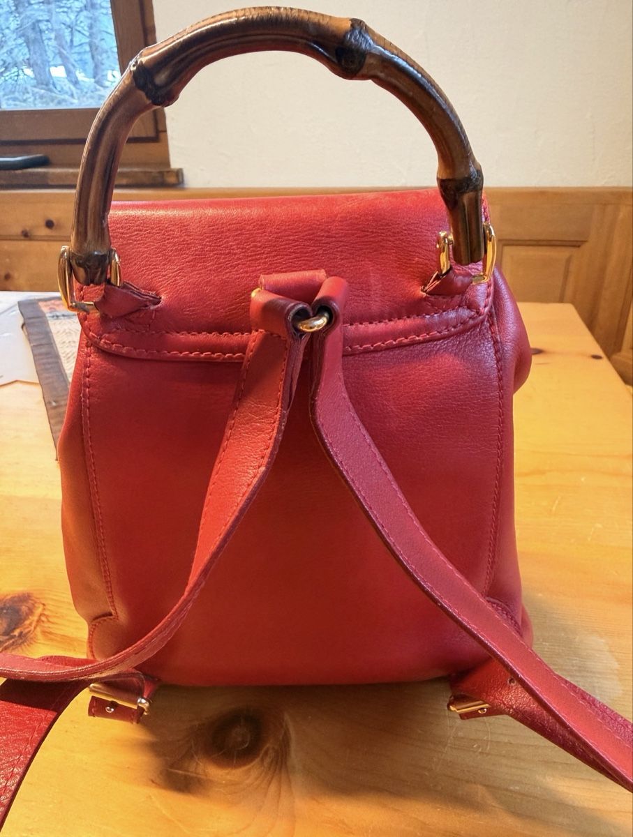Gucci Sacs à dos: Gucci vintage Rucksack – D'occasion à Bever par mon_t9sy 4