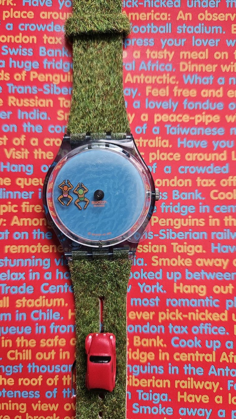Swatch Orologi: witzige Pick-Nick swatch Uhr – Nuovo e nell'imballaggio originale da Mellingen venduto da Louisam 4