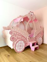 Kinder-Bett Mädchen, pink/rosa für kleine Prinzessin
