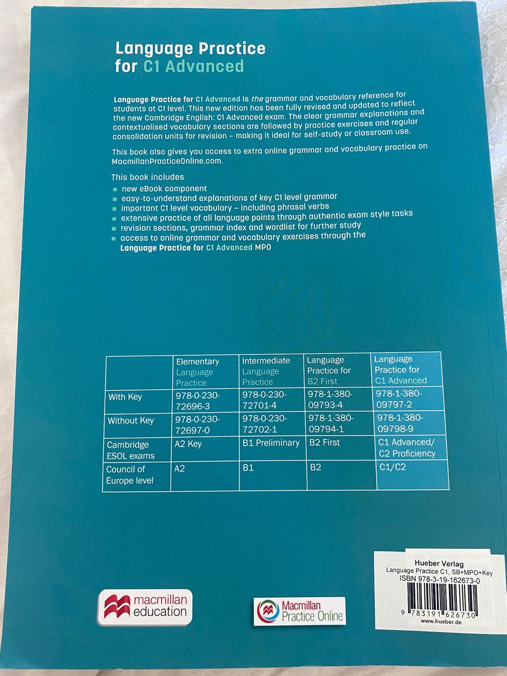 Bücher: Language Practice for C1 Advanced – Gebraucht aus Andwil SG von rin_tk6t 1