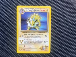 Pokemon St. Surge‘s Jolteon Non Holo Gym Heroes near Mint