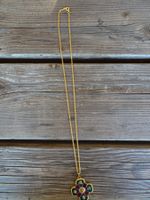 Goldene Kette mit Anhänger - Chri22.9