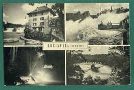 Rheinfall, 4 Ansichten, 1960, gelaufen