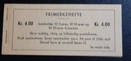 Norwegen Markenheft 1968 Kat. 40 Euro