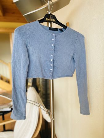 Express magnifique jacquette S soie et cashmere 