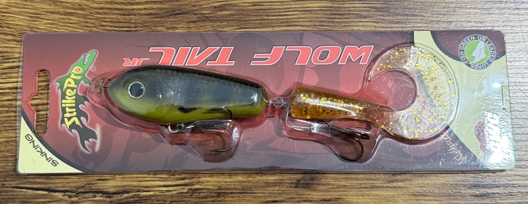 Esche: Strike Pro Wolftail Jr. - Jerkbait - 16 cm, 37 gr – Nuovo e nell'imballaggio originale da Widnau venduto da Fishingtackle_Oggy
