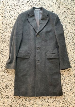 Classic men’s coat wool + cashmere, 48