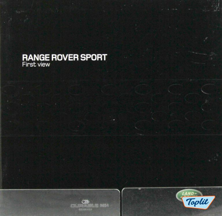 ORIGINAL PRESSE MAPPE MIT CD - RANGE ROVER SPORT - 2005 (Gebraucht) in ...