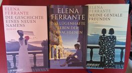 Elena Ferrante Romane 3 Stücke guter Zustand