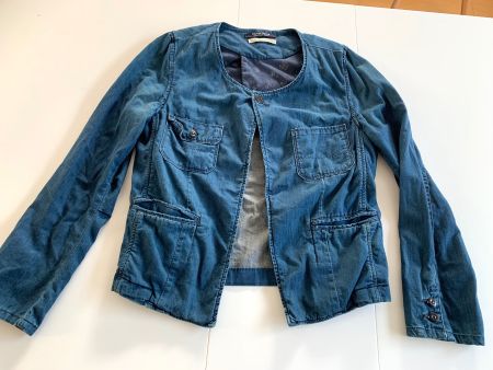 MAISON SCOTCH leichte Denimjacke/Blazer 34/36