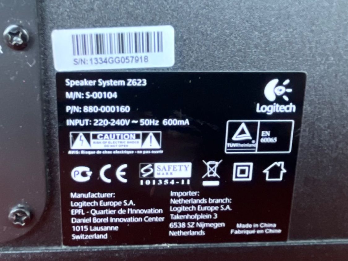 Logitech Casse acustiche: Logitech Speaker System Z623 – Usato da Zürich venduto da daddylonglegs 5