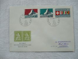 1965 NABRA Ausstellungs-Beleg, Bern