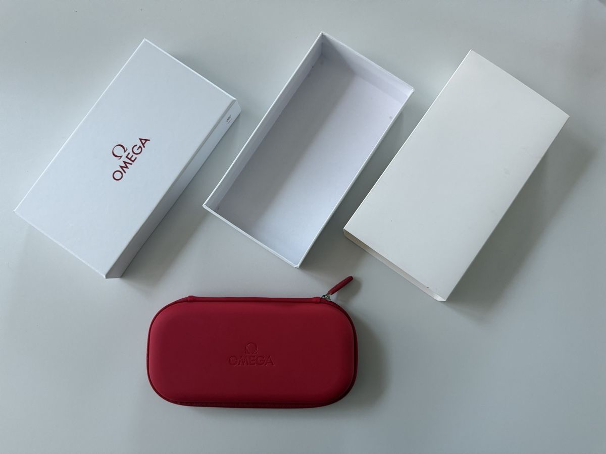 Scatole porta orologi: Omega Box, neuwertig, rot – Usato da Evilard venduto da Phipou 2