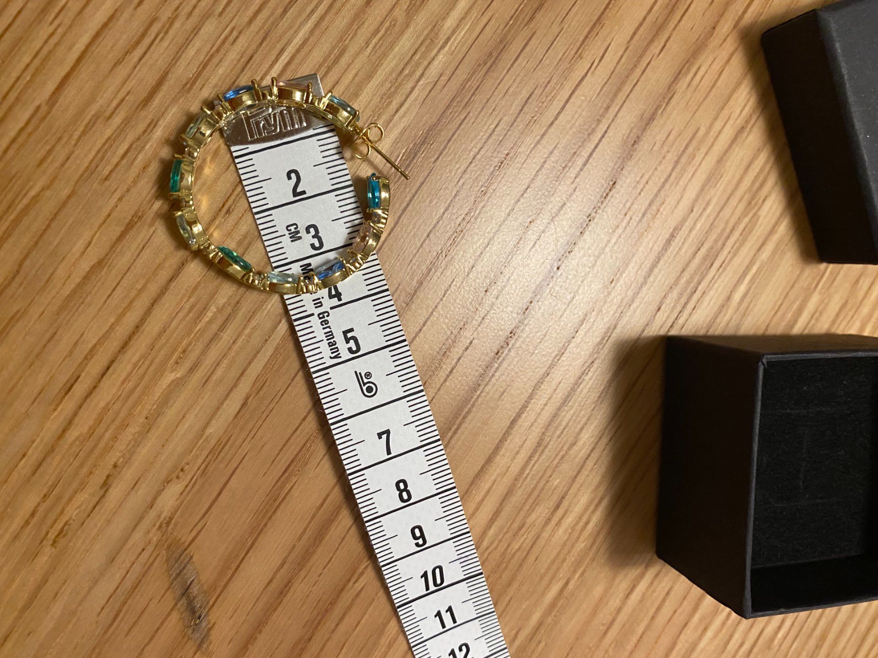 Anelli: Wunderschöner Ring mit mehrfarbigen Kristallen – Nuovo (secondo la descrizione) da St. Gallen venduto da art_pn78 5