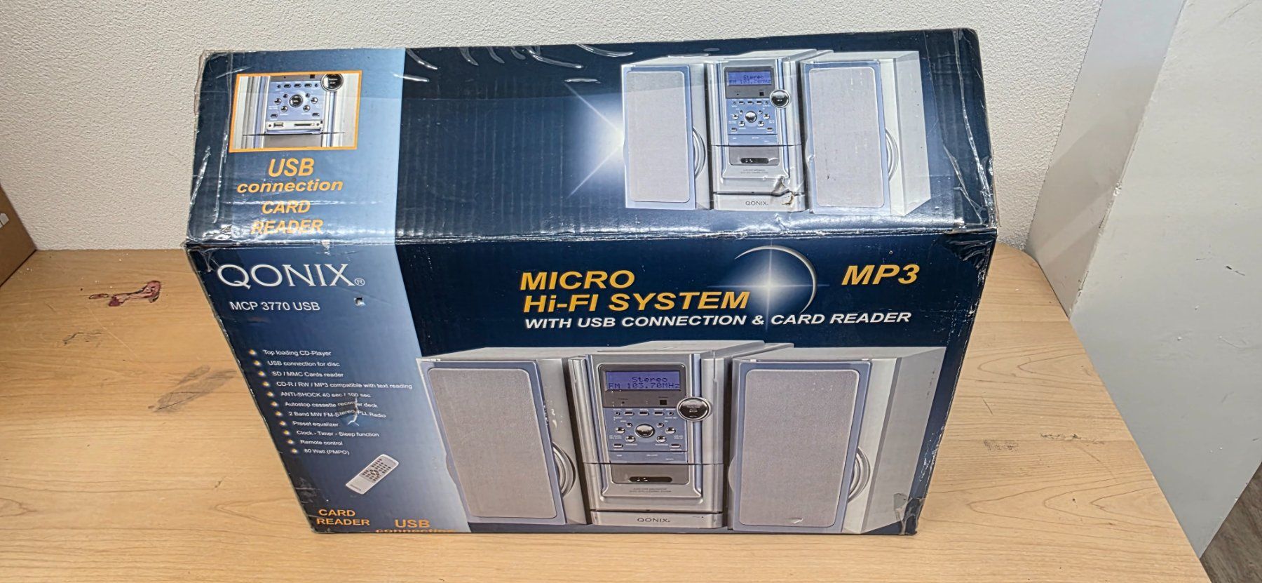 Multimediaplayer & Streamer: Qonix Micro Hi-Fi System M3 MCP 3770 USB – Neu (gemäss Beschreibung) aus Elgg von computerbrocki 4