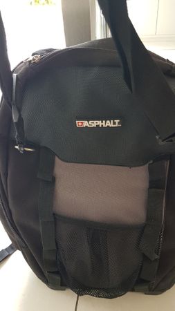 Motorrad Rucksack Asphalt