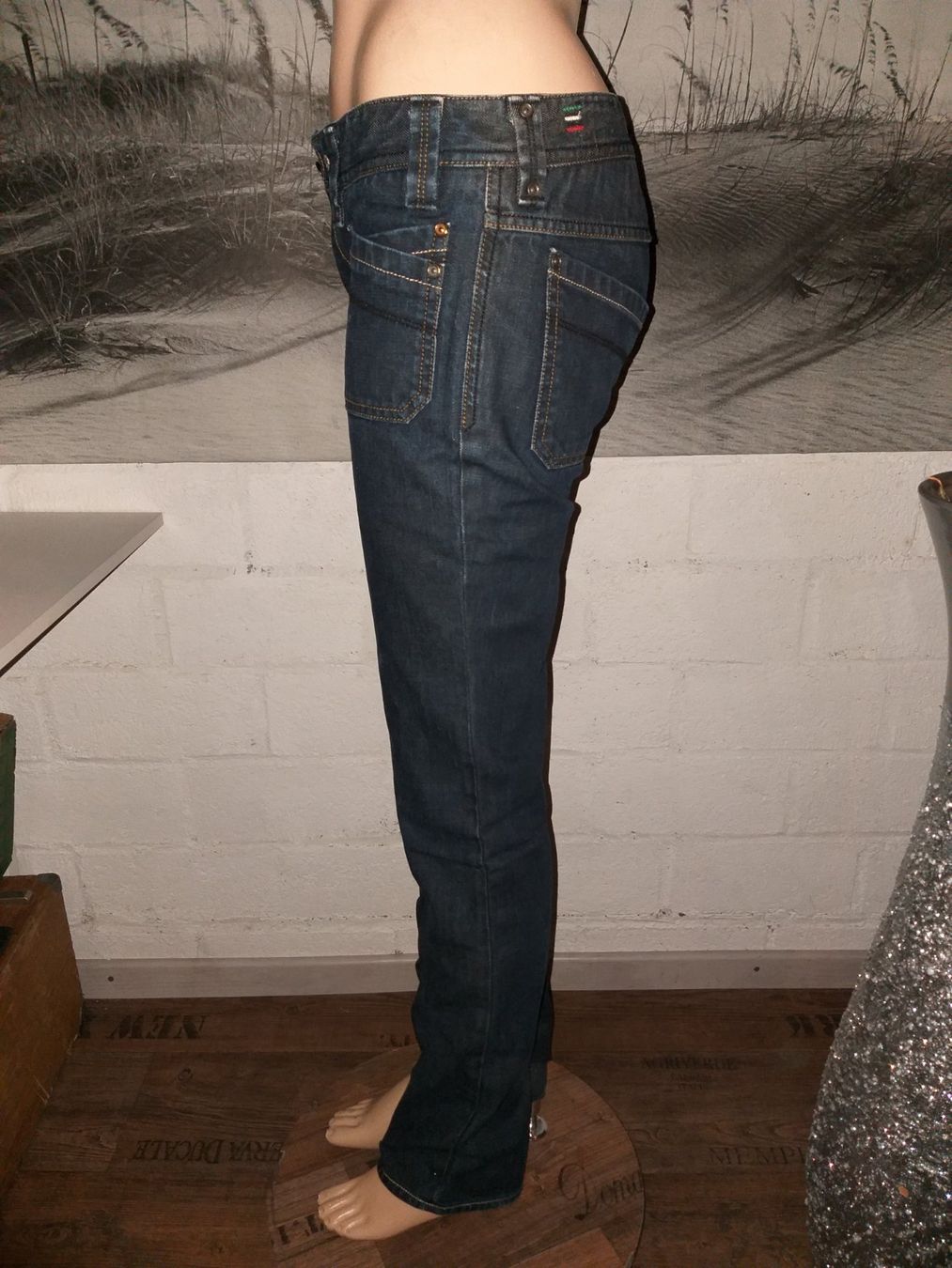 Diesel Jeans: DIESEL "KEATE" Jeans taille / Grosse W28 L34 – Usato da Cossonay-ville venduto da Super-Price-Quality 4