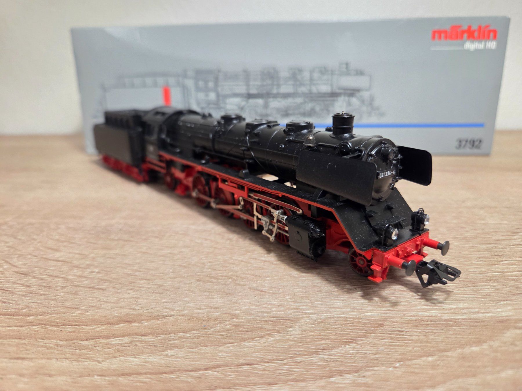 Märklin Modellini di ferrovie: Märklin 3792 Dampflok BR 41 DB Digital H0 – Usato da St-Aubin-Sauges venduto da Lo_Go 2
