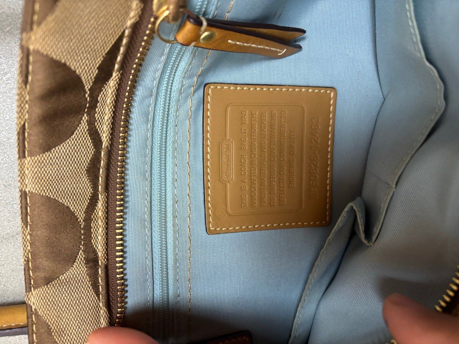 Coach Sacs femmes: Coach Signature Bag – D'occasion à Tägerwilen par Akh.Boutique 6